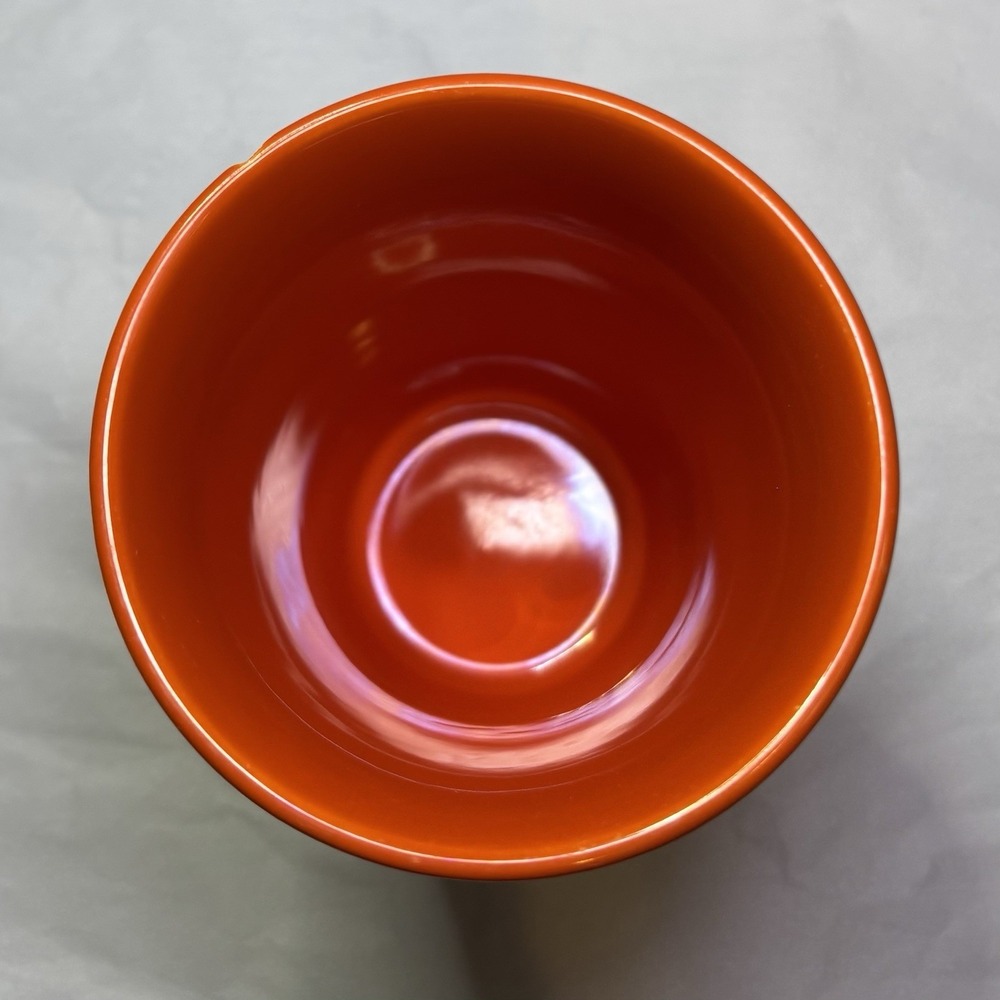 Vintage Homer Laughlin Fiesta 4 1/2" Original Red Water‎ Tumbler Fiestaware - Picture 2 of 4